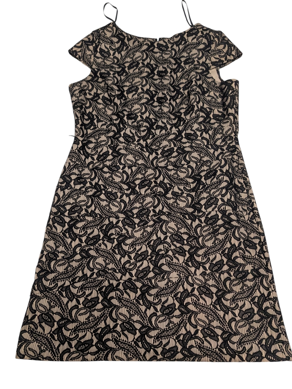 ALYX Black Lace Overlay Dress - Elegant Women's Evening Dress